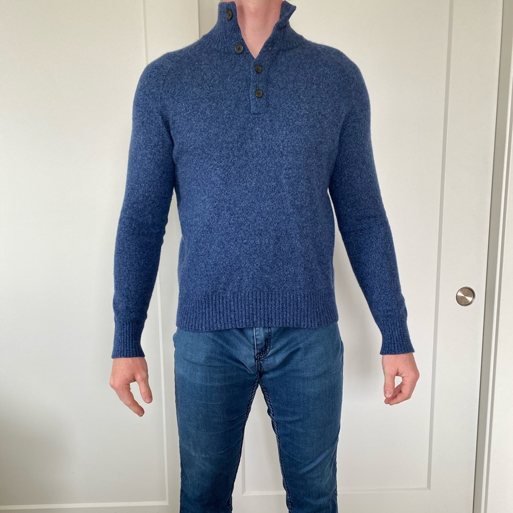 J Crew 4 button Sweater